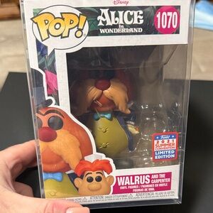 Funko Yellow and Blue Walrus Pop! Vinyl - Alice in Wonderland 1070